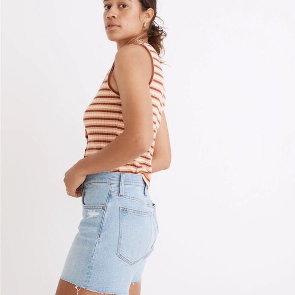 NWT Madewell High-RIse Denim Shorts - Picture 4 of 11